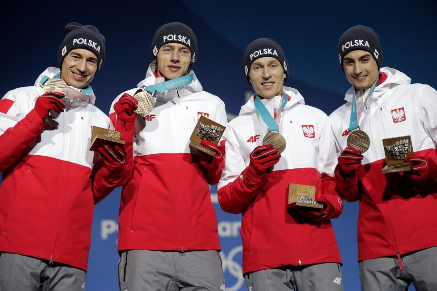Pjongczang 2018 Kamil Stoch Dawid Kubacki Stefan Hula I Maciej