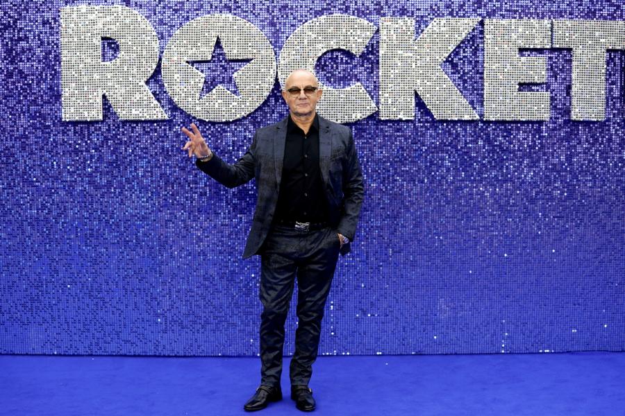 Bernie Taupin na premierze filmu "Rocketman"