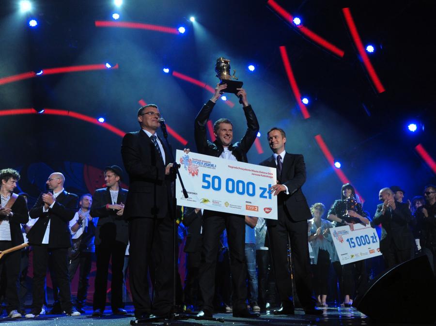 Krzysztof Respondek, laureat I miejsca, zdobywca Złotego Samowara