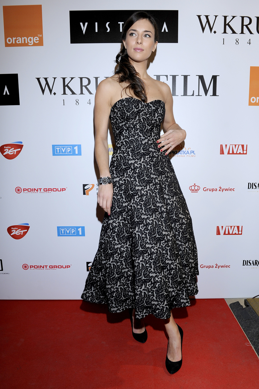 Anna Czartoryska na gali "Złote Kaczki 2012"