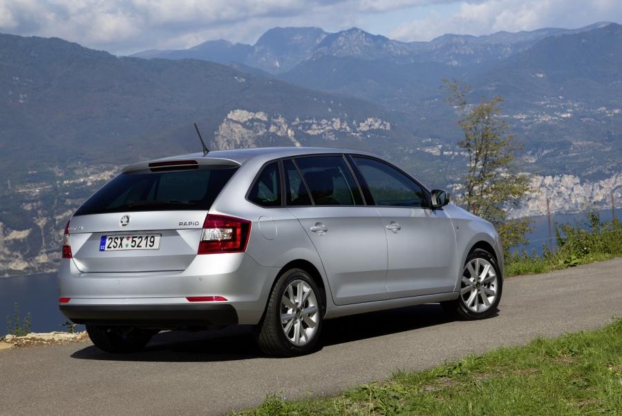 Skoda rapid spaceback - pierwsza jazda