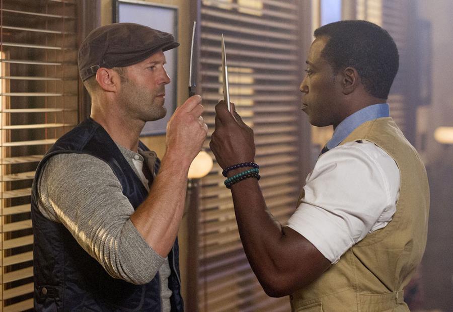 Jason Statham i Wesley Snipes w filmie "Niezniszczalni 3"
