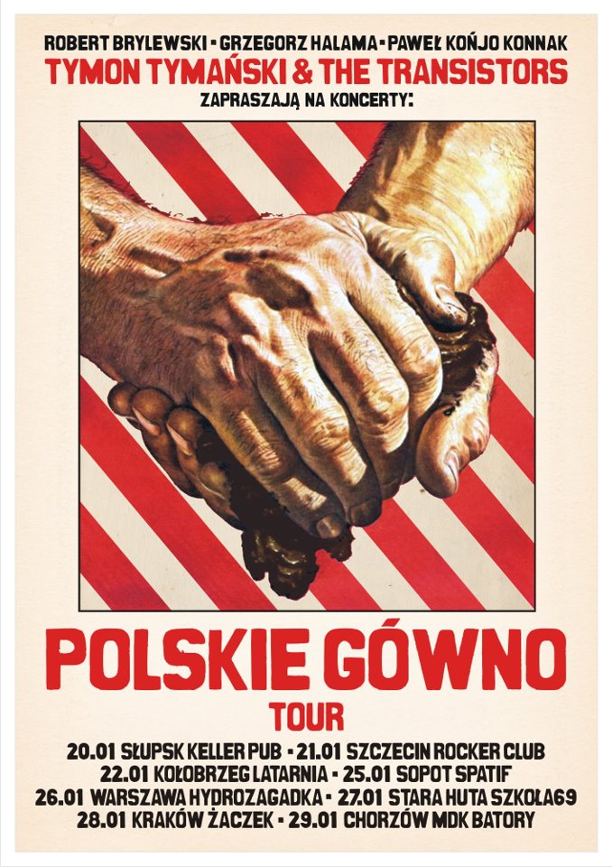 "Polskie gówno" na żywo