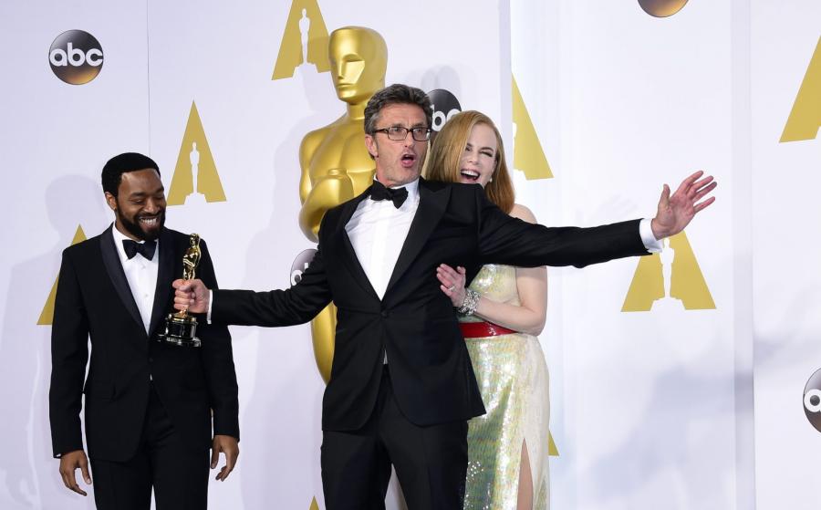Paweł Pawlikowski cieszył się z Oscara dla "Idy"