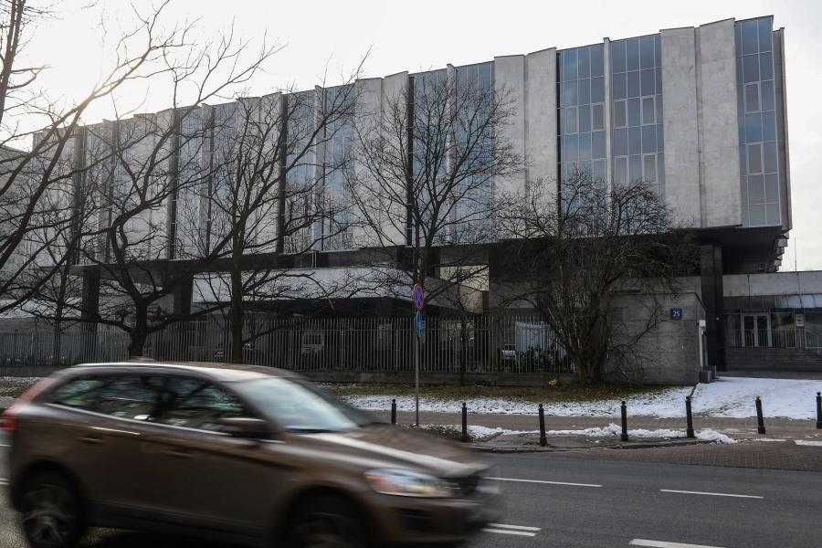 BUDYNKI, ZA KTÓRE ROSJA NIE PŁACI CZYNSZU: Warszawa, ul. Belwederska 25