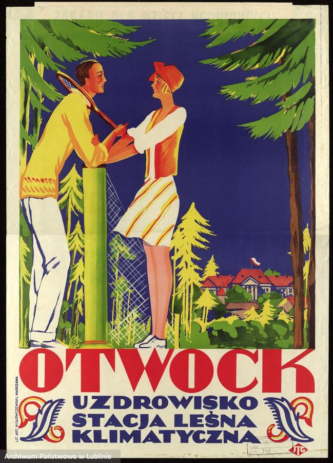 "Polski plakat propagandowy dwudziestolecia międzywojennego", zbiory Archiwum Państwowego w Lublinie