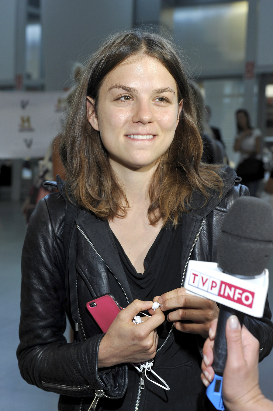 Morgane Polański promuje "Wikingów" w Polsce