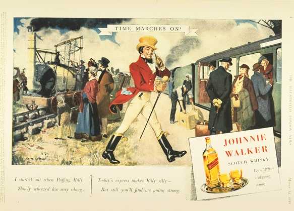 Striding Man, czyli logo whisky marki Johnnie Walker, obchodzi swoje setne urodziny