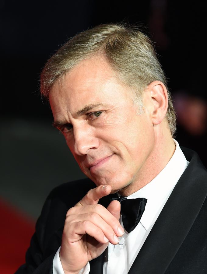Christoph Waltz na premierze "Spectre" w Londynie