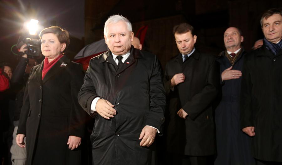 Beata Szydło i Jarosław Kaczyński