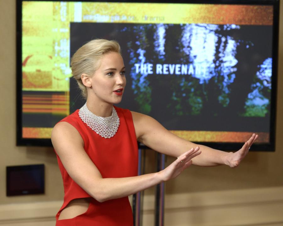 Złote Globy zza kulis: Jennifer Lawrence