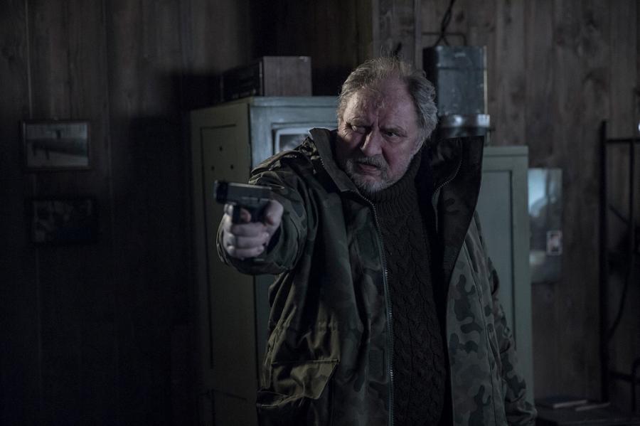 Andrzej Grabowski w filmie "Na granicy"